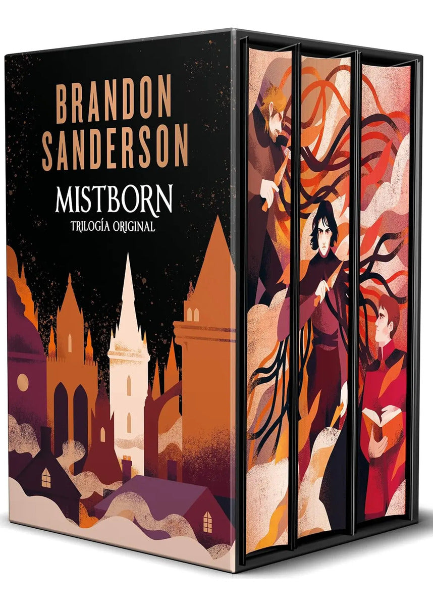 Portada de Estuche Mistborn Trilogía [ Pasta Dura ] Brandon Sanderson