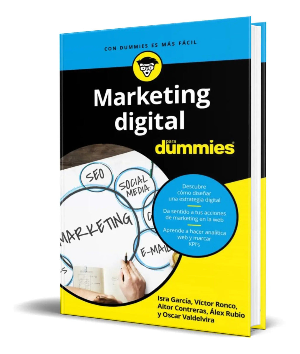 Portada de Libro Marketing Digital Para Dummies [ Original ]