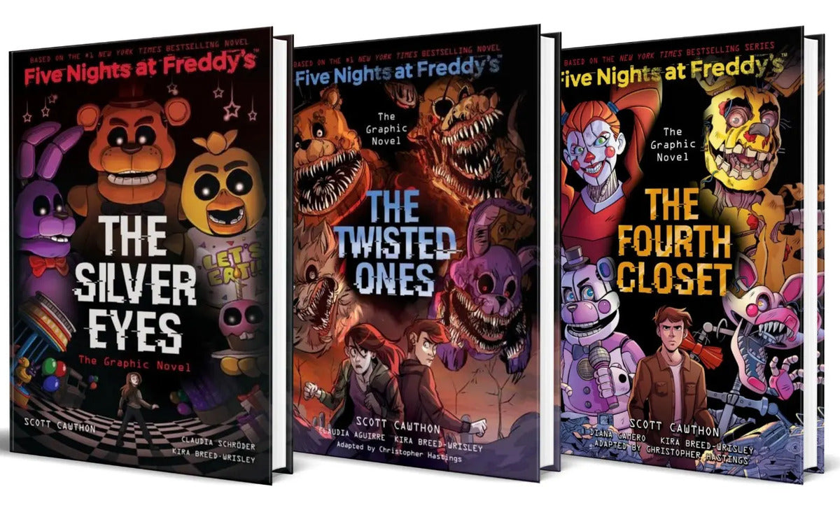 Portada de Libro Five Nights At Freddys 1-3 [ Scott Cawthon ] Original