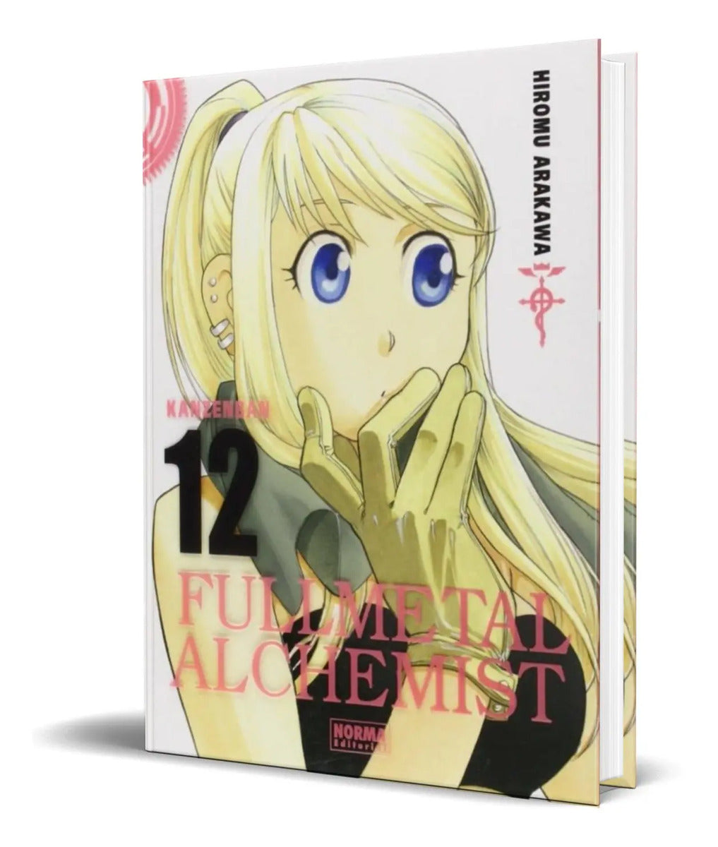 Portada de Libro Fullmetal Alchemist [ Kanzenban Vol.12 ] Original