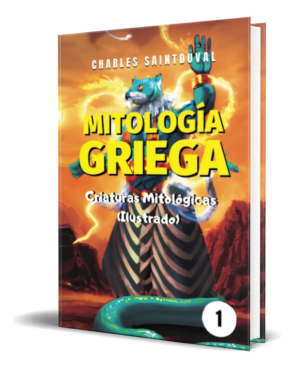 Portada de Libro Mitología Griega Vol.1 [ Charles Saintduval ] Original