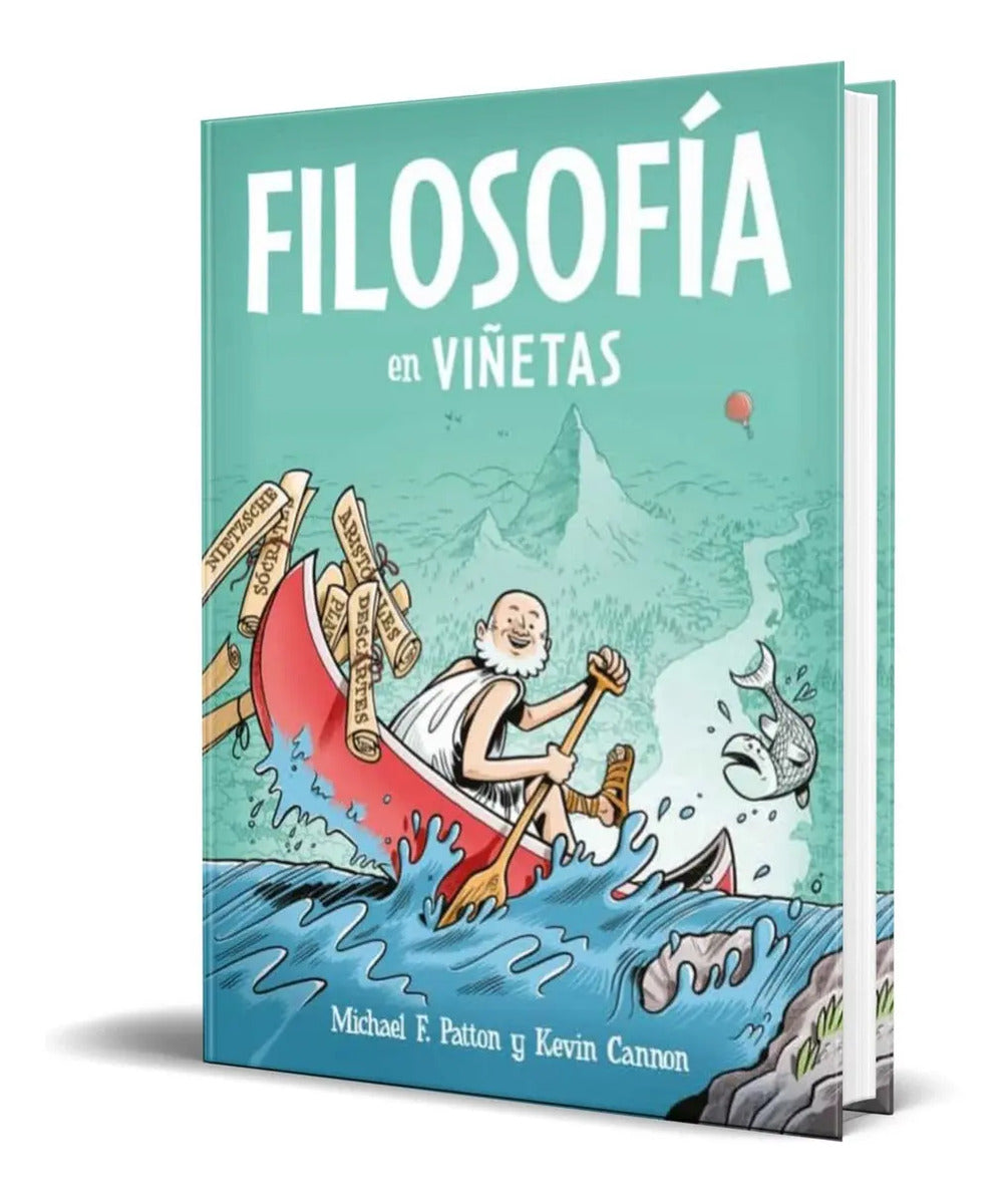Portada de Libro Filosofía En Viñetas [ Michael F. Patton ] Original