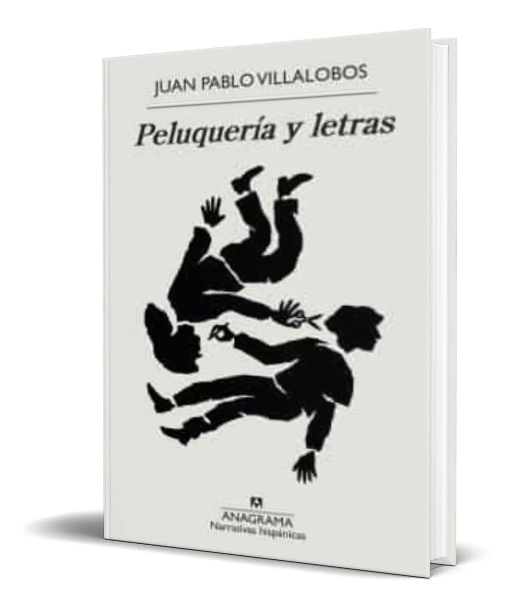 Portada de Libro Peluqueria Y Letras [ Juan Pablo Villalobos ] Original