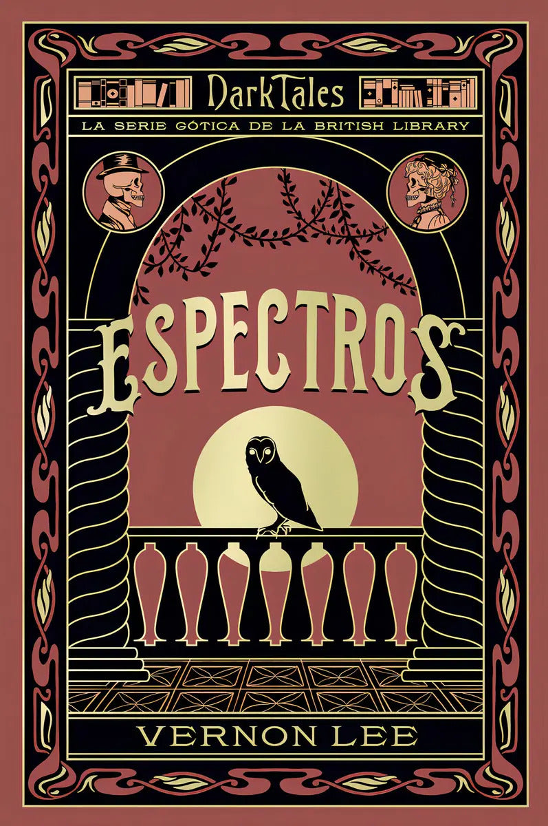 Portada de Espectros, De Vernon Lee. La Serie Gótica De La British Library, Vol. 1. Editorial Duomo Ediciones, Tapa Blanda E…