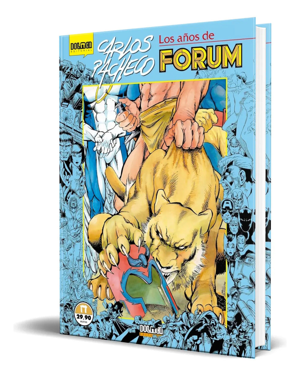 Portada de Libro Carlos Pacheco [ Los Años De Forum ] Original