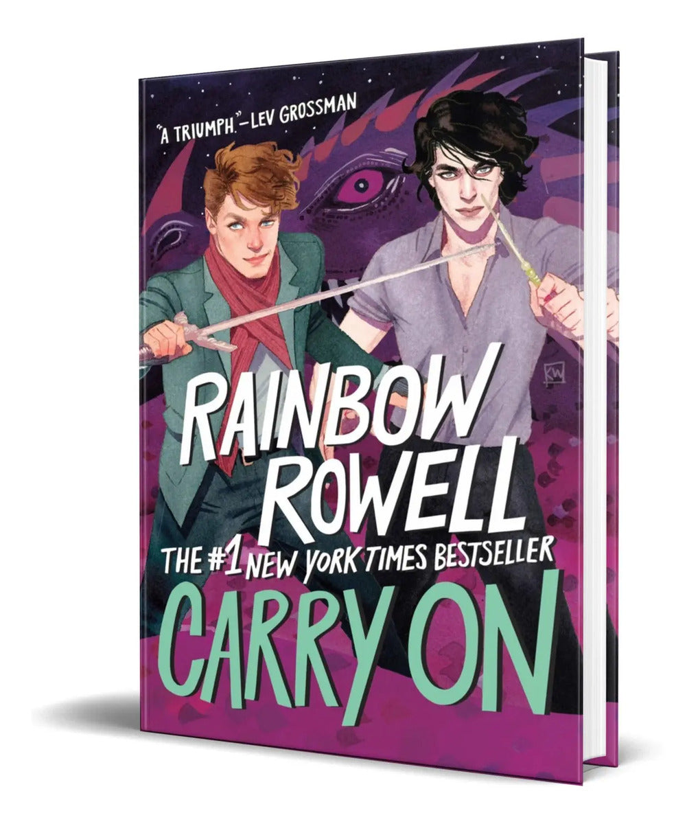 Portada de Libro Carry On [ Rainbow Rowell ] Original Inglés