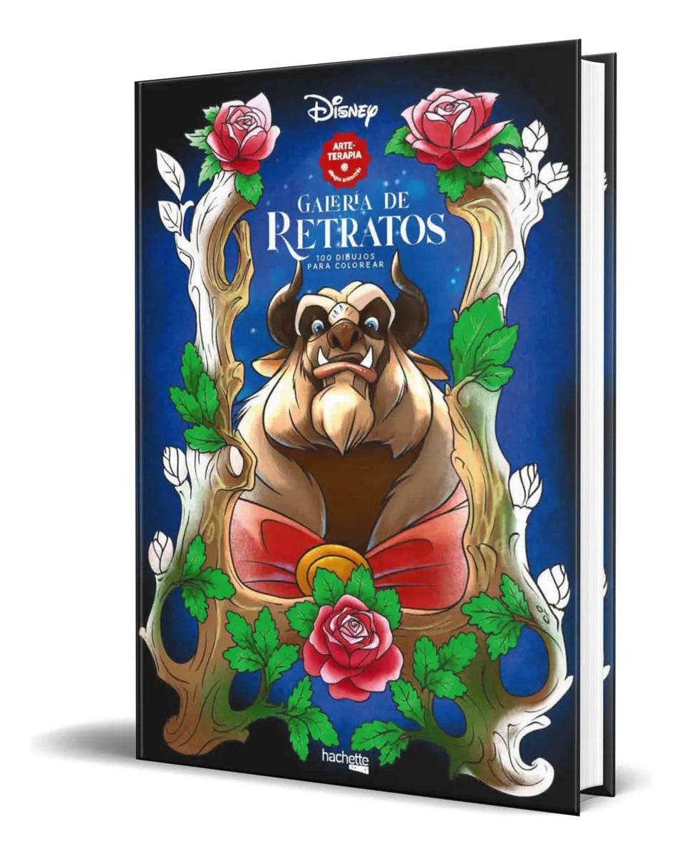 Portada de Libro Para Colorear Galería De Retratos [ Disney ] Original