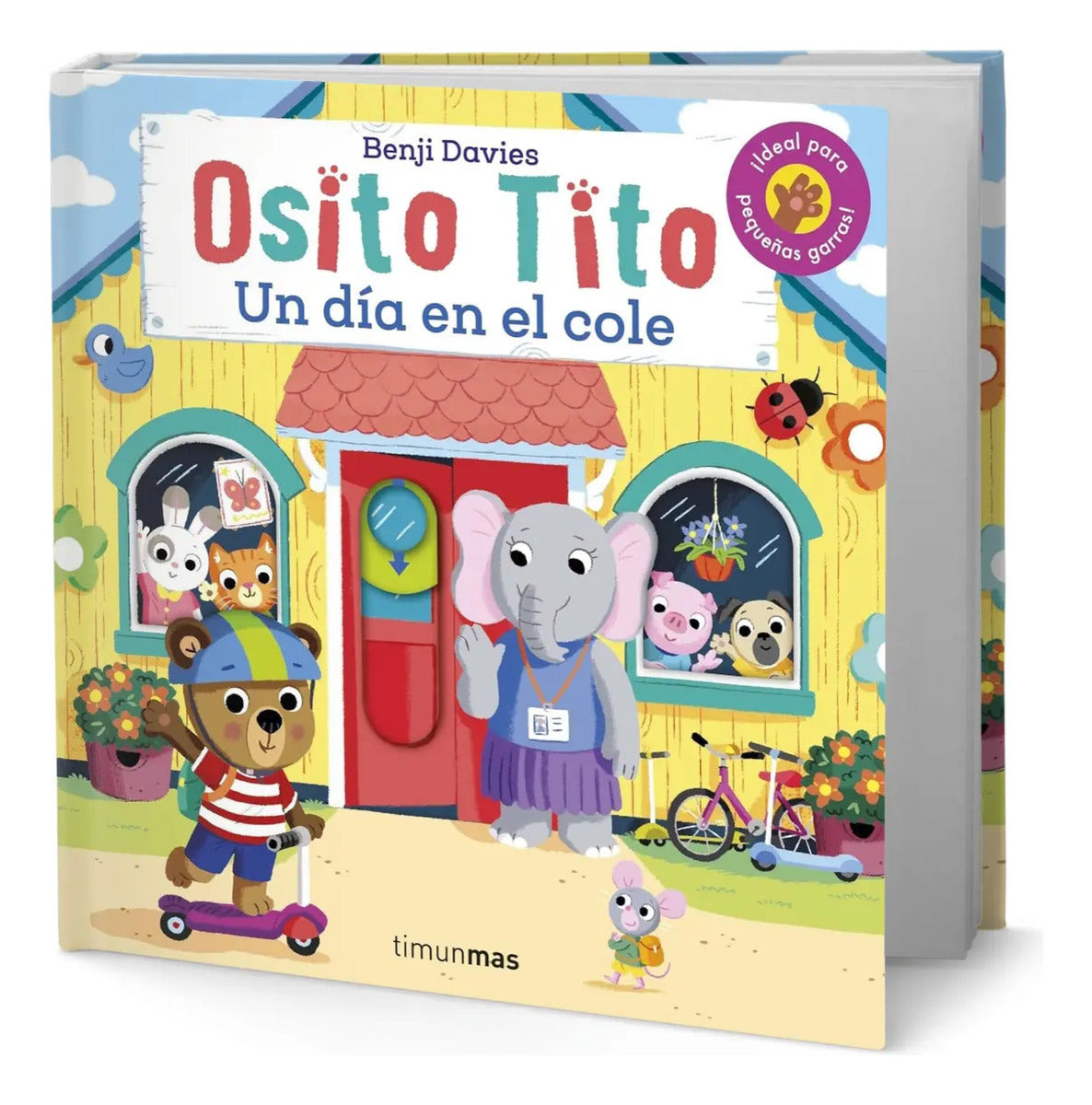 Portada de Libro Osito Tito [ Un Día En El Cole ] Original