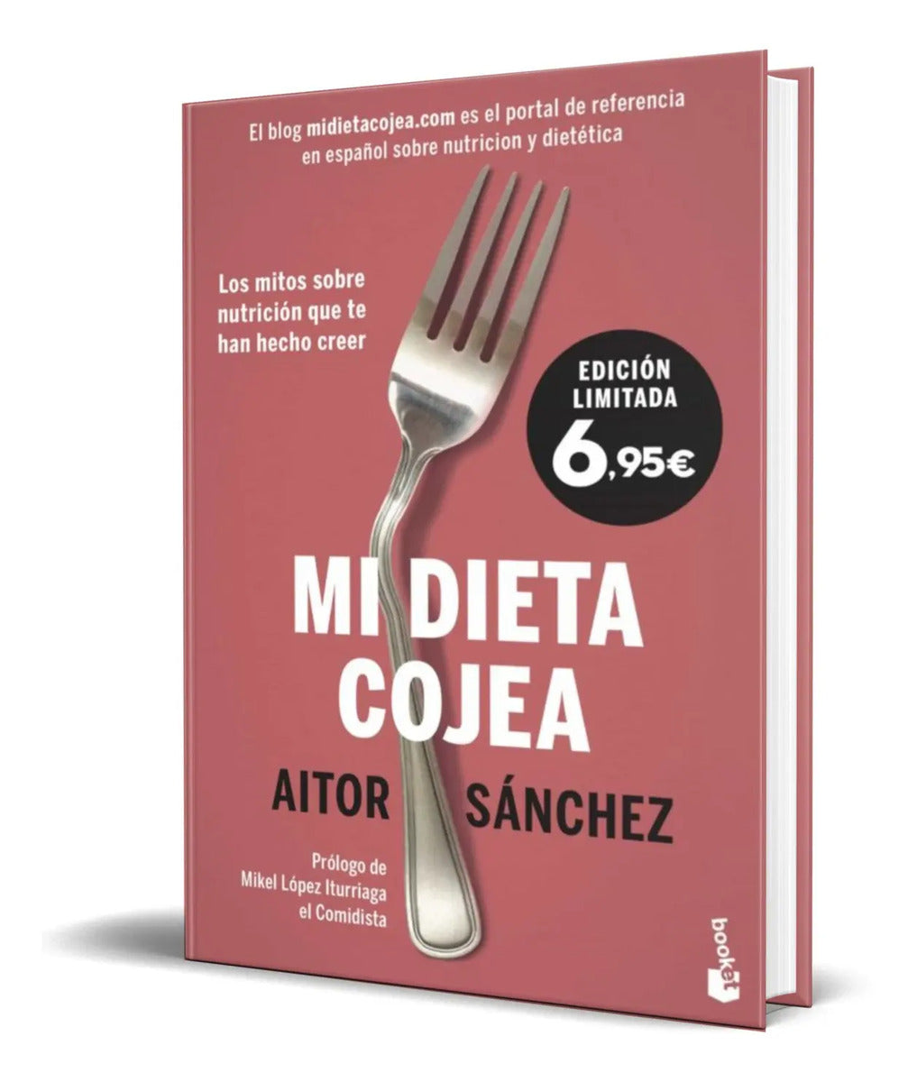 Portada de Libro Mi Dieta Cojea [ Aitor Sanchez Garcia ] Original