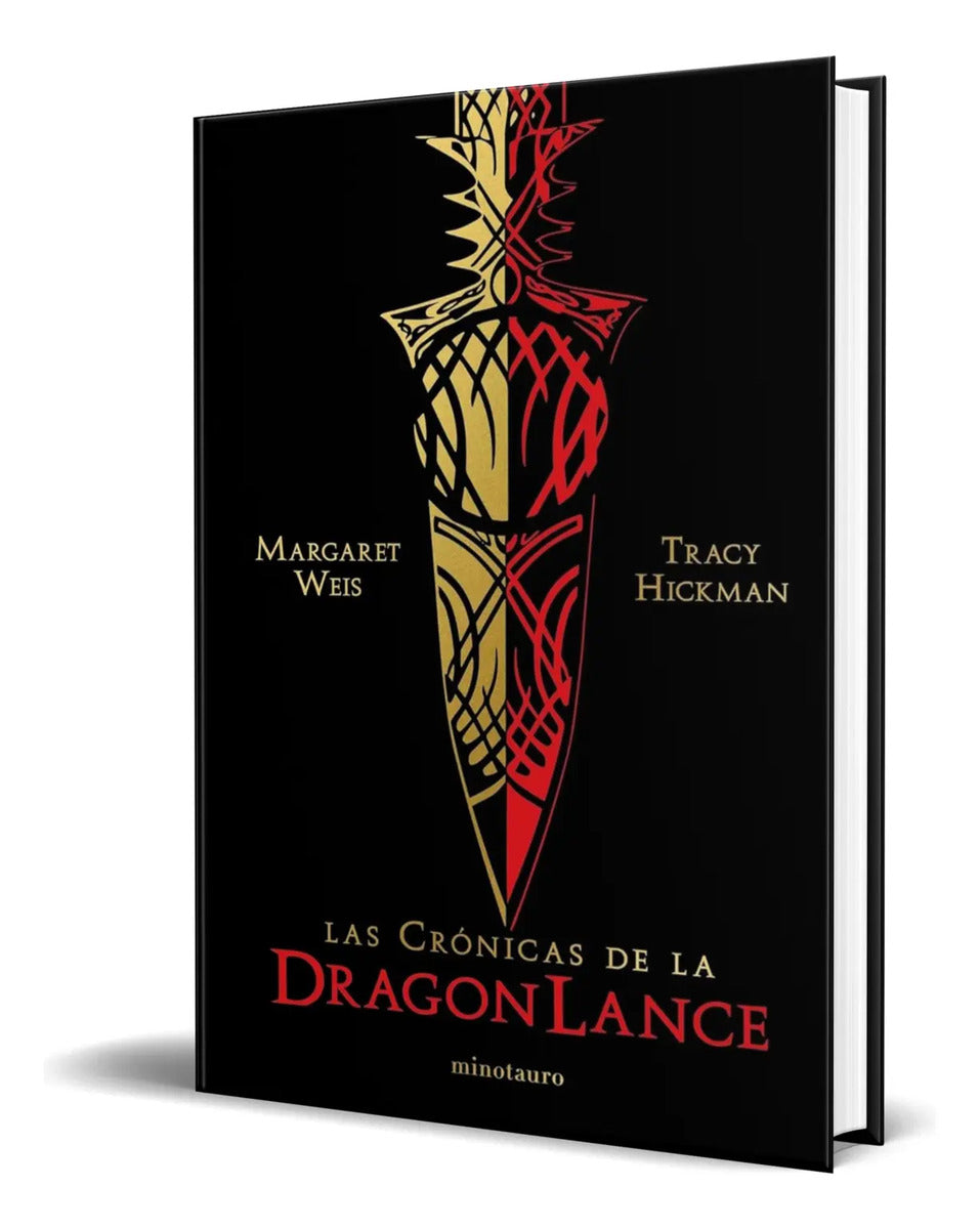 Portada de Libro Crónicas De La Dragonlance [ Margaret Weis ] Original