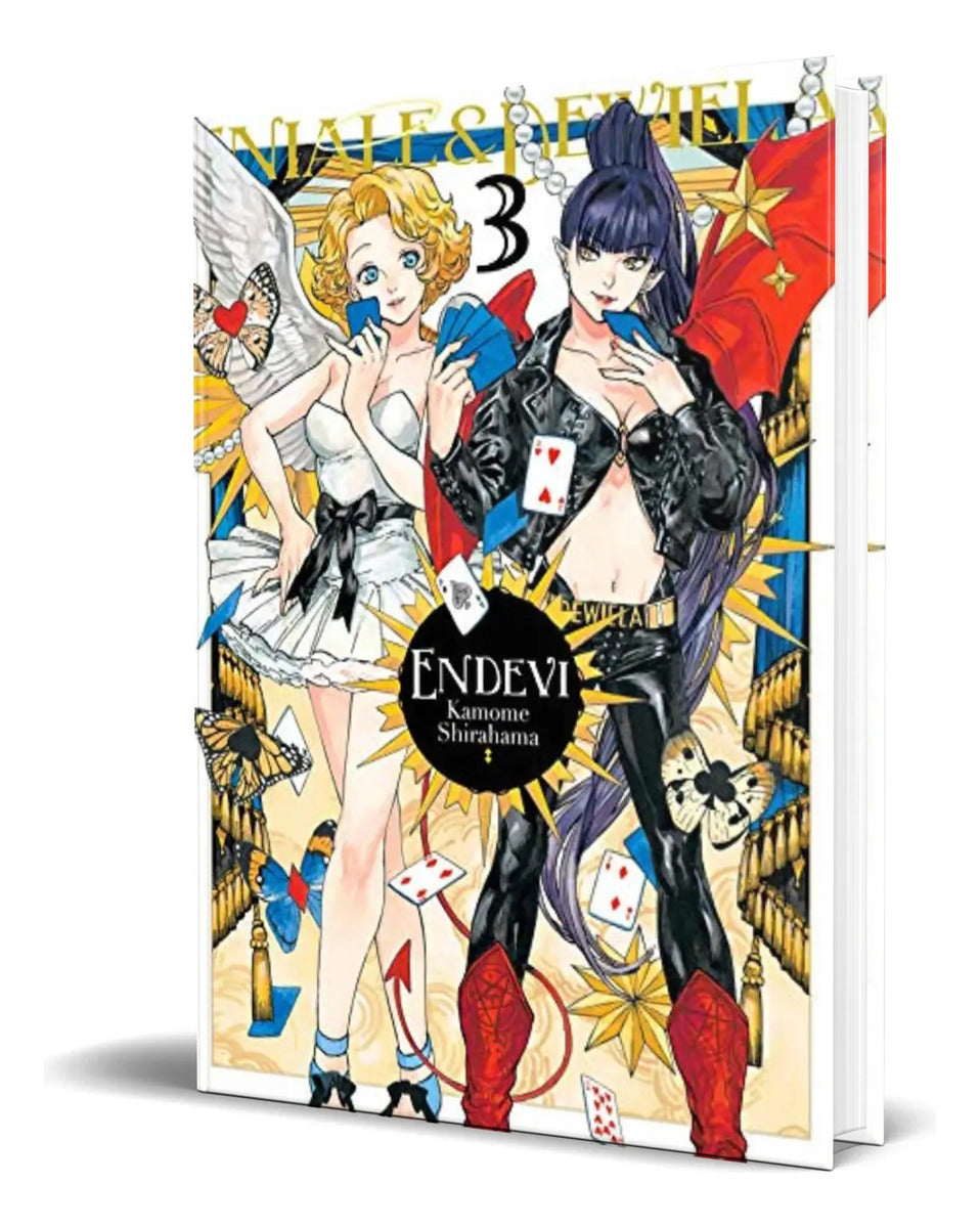 Portada de Libro Endevi Vol.3 [ Kamome Shirahama ] Original