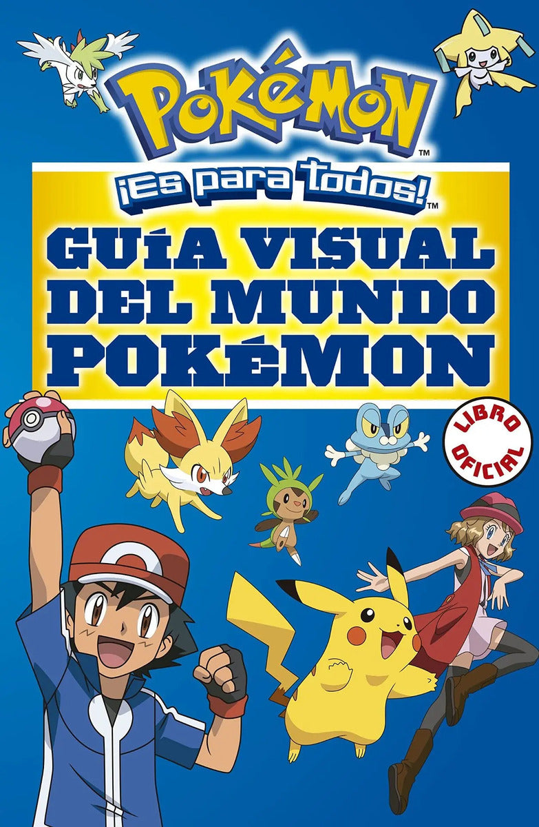 Portada de Libro Guía Visual Del Mundo Pokémon [ Original ] Oficial