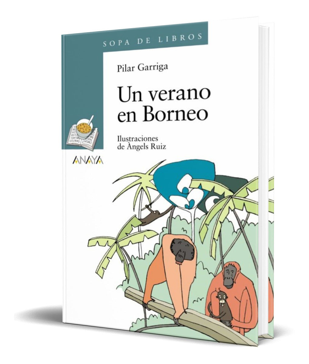 Portada de Libro Un Verano En Borneo [ Pilar Garriga ] Original