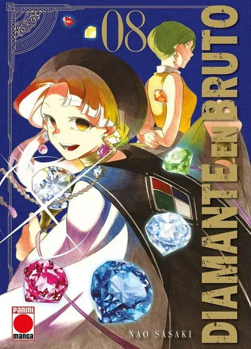 Portada de Diamante En Bruto 08, De Nao Sasaki., Vol. 8. Editorial Panini Comics, Tapa Blanda En Español