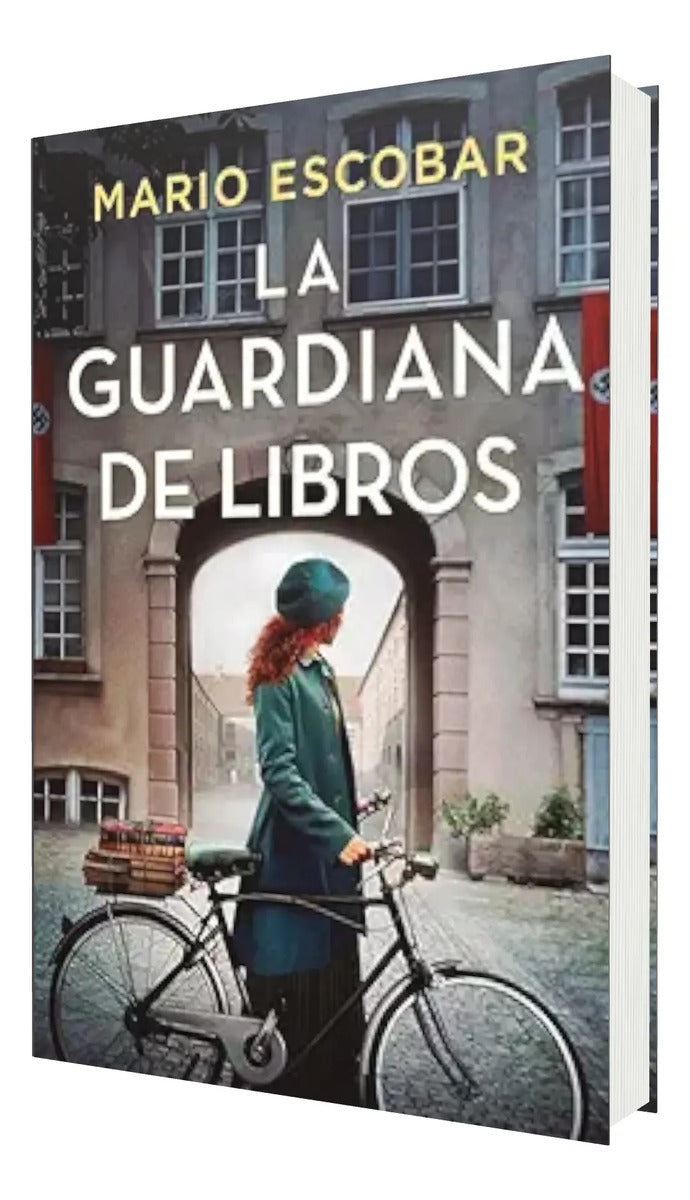 Portada de La guardiana de libros [ Mario Escobar ] Novela Ediciones B