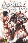 Portada de Ataque A Los Titanes 11 (cambio Pvp), De Hajime Isayama. Editorial Norma Editorial, S.a. En Español