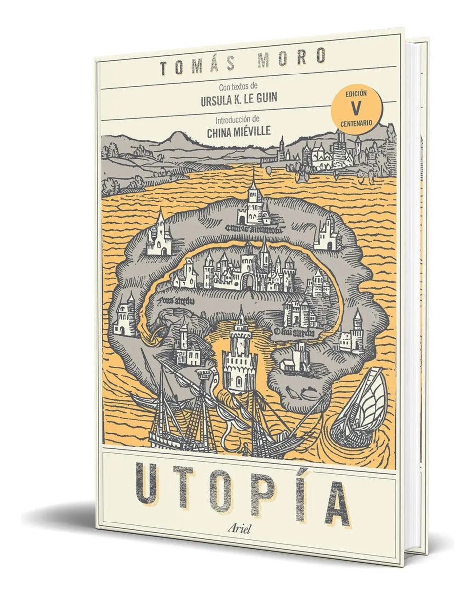 Portada de Libro Utopía [ Tomás Moro ] Original