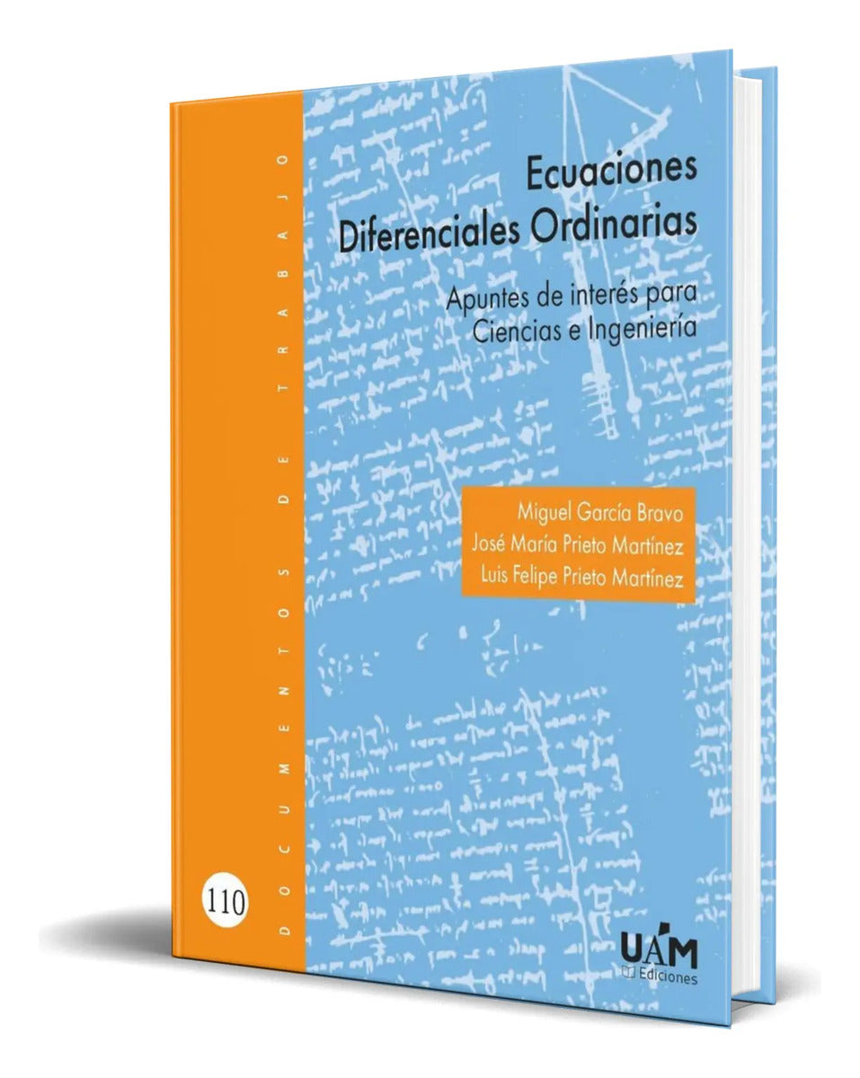 Portada de Libro Ecuaciones Diferenciales Ordinarias [ Original ]