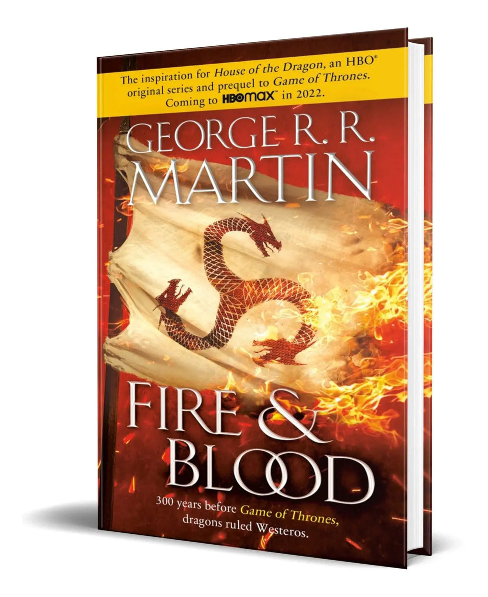 Portada de Libro Fire And Blood [ Fuego Y Sangre ] Inglés