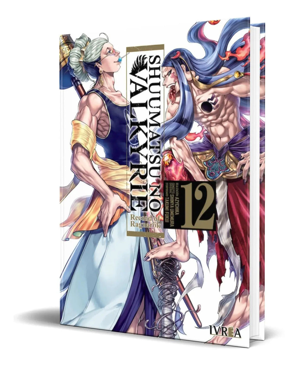 Portada de Libro Shuumatsu No Valkyrie Vol.12 [ Takumi Fukui] Original