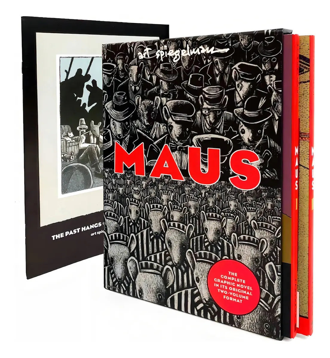 Portada de Estuche Libros Maus Vol 1 + 2 [ En Español ] Art Spiegelman