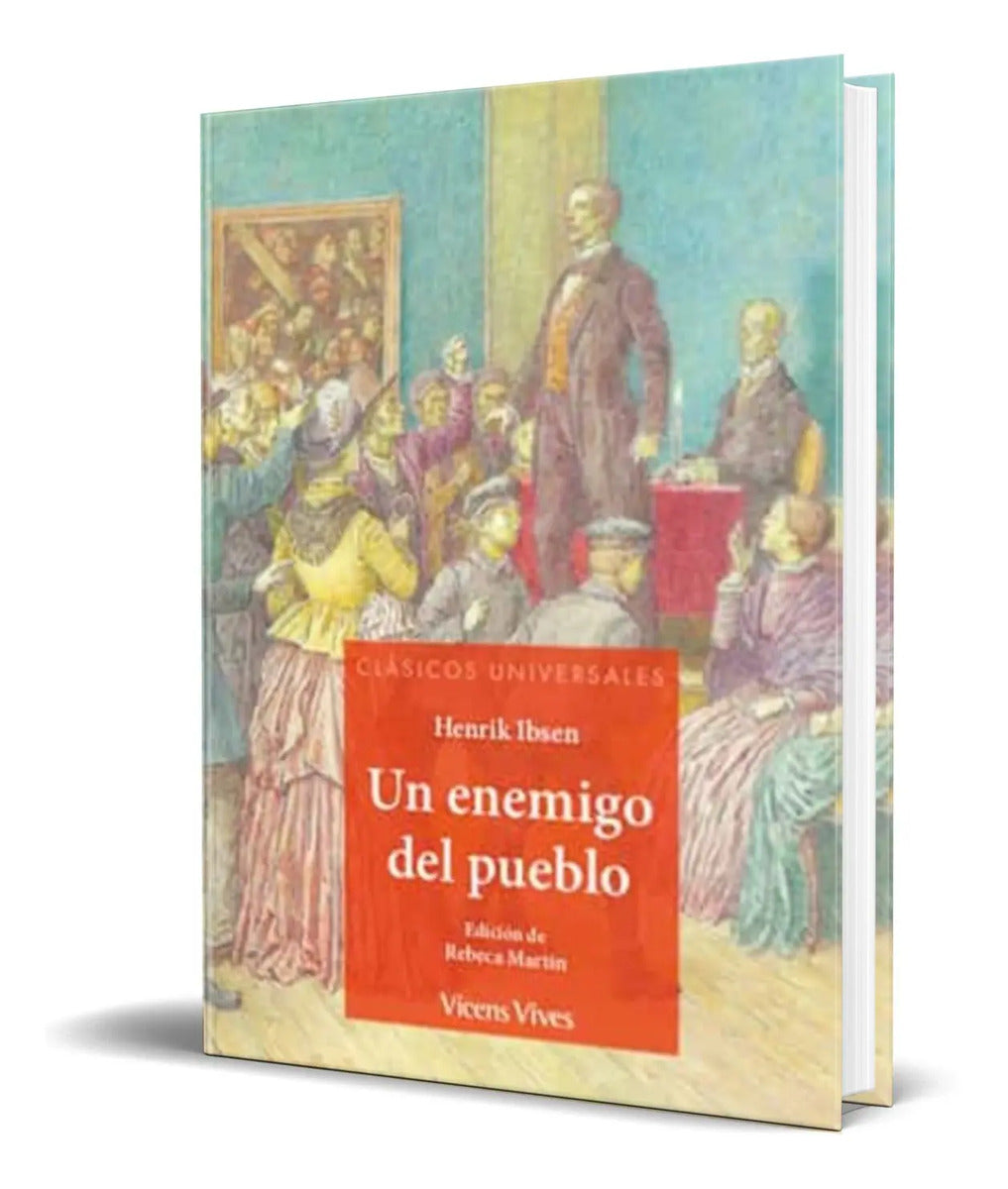 Portada de Libro Un Enemigo Del Pueblo [ Henrik Ibsen ] Original