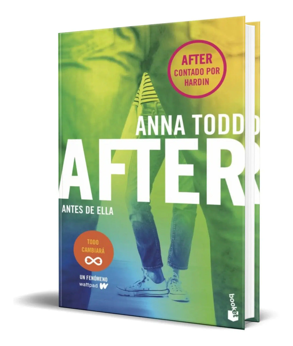 Portada de Libro After Antes De Ella [ After 0 ] Original