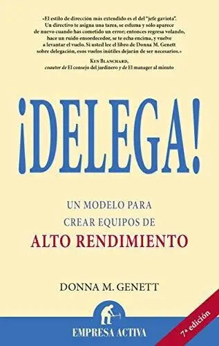 Portada de Libro ¡delega!