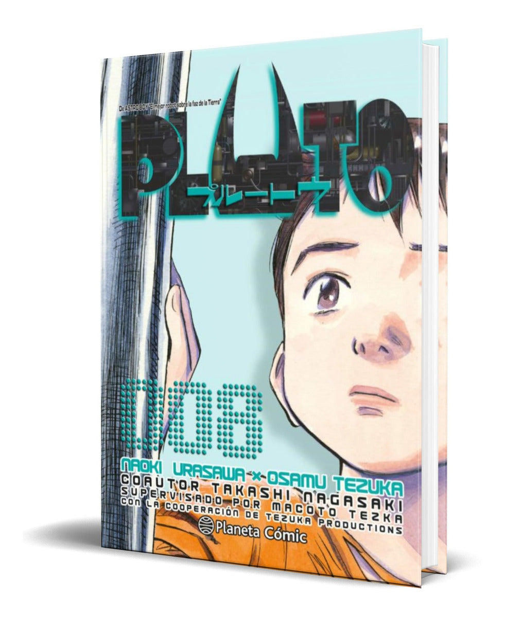 Portada de Libro Pluto Vol.8 [ Nueva Edicion ] Original