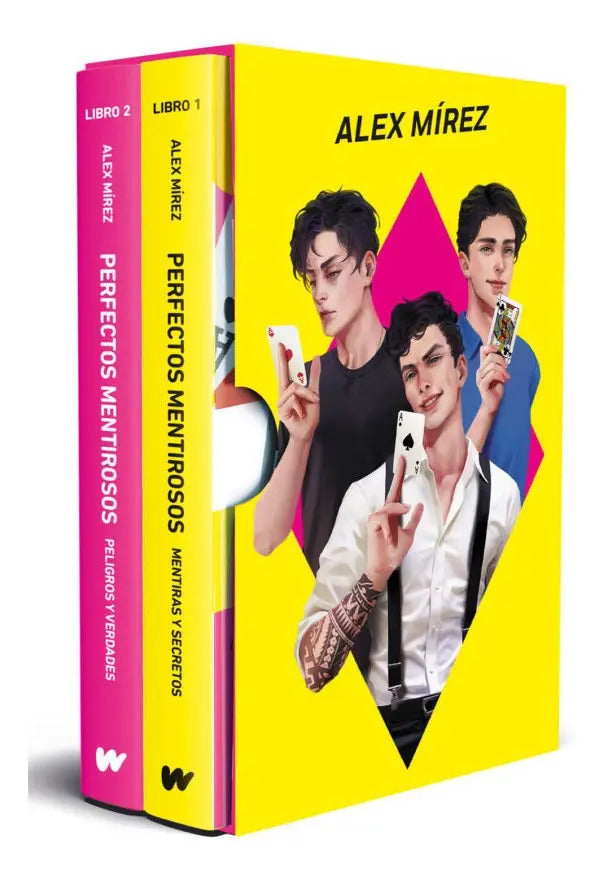 Portada de Pack Estuche Perfectos Mentirosos [ Alex Mirez ] Original