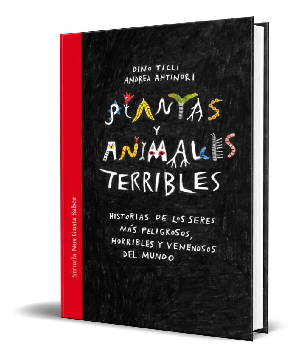 Portada de Libro Plantas Y Animales Terribles [ Dino Ticli ] Original