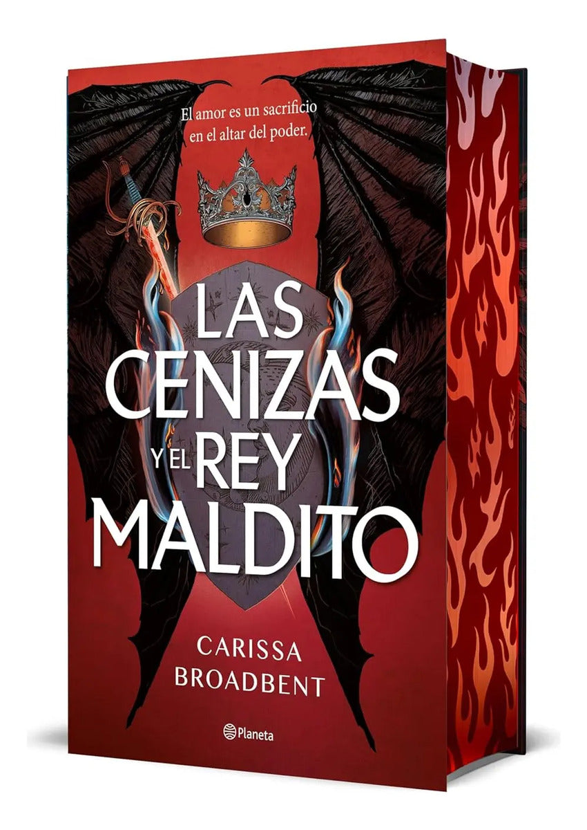 Portada de Libro Las Cenizas Y El Rey Maldito [ Pasta Dura ] Original