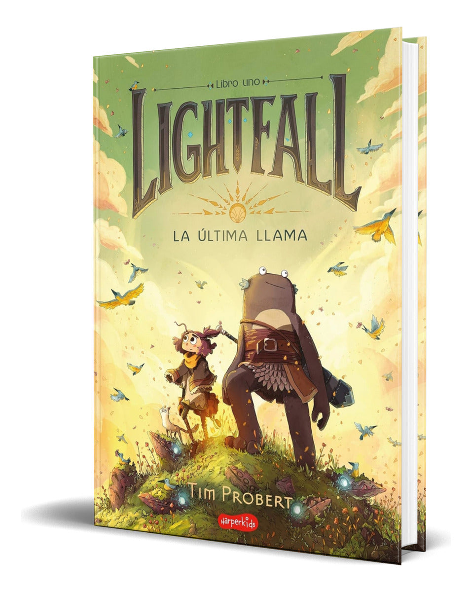 Portada de Libro Lightfall [ La Última Llama ] Original