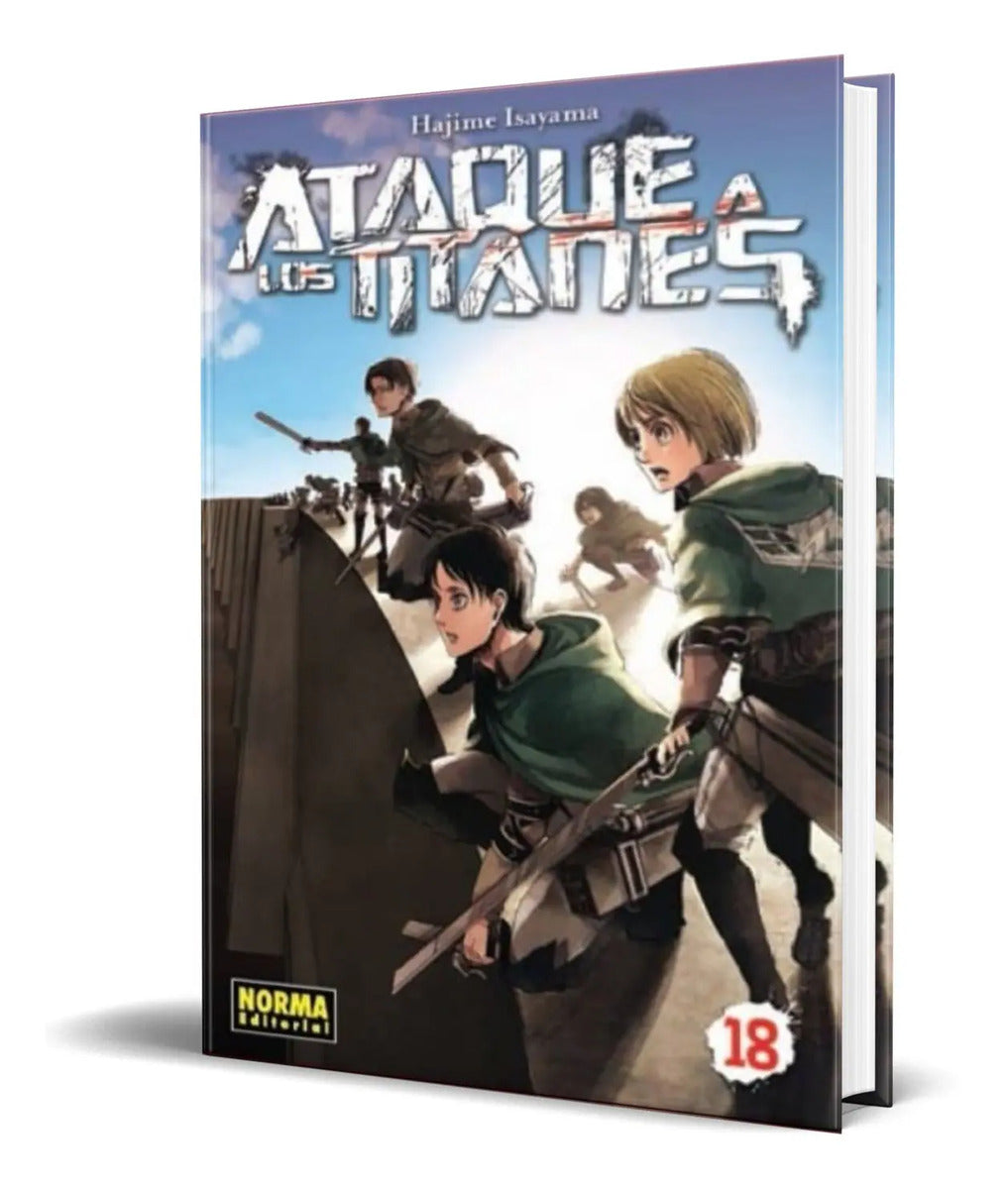 Portada de Libro Ataque A Los Titanes Vol.18 [ Hajime Isayama] Original