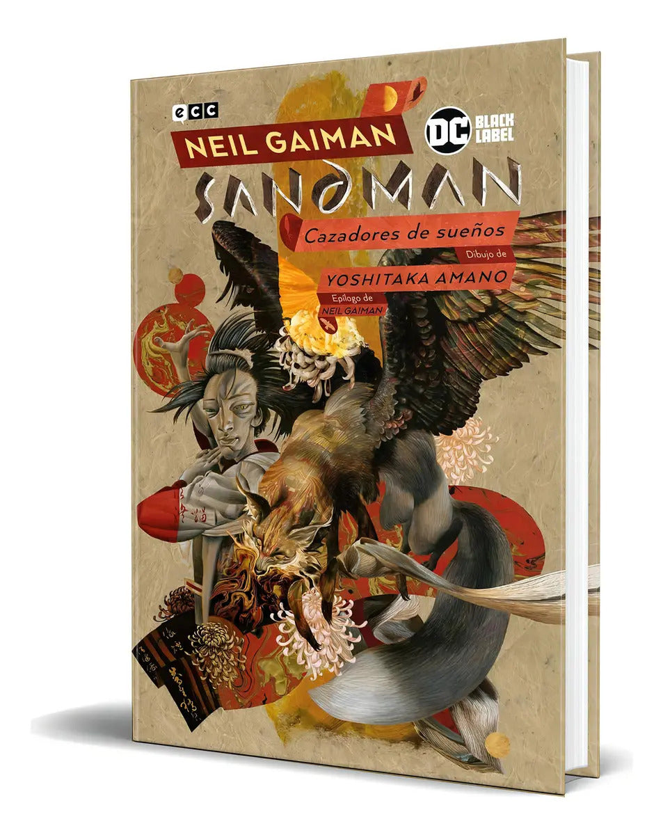 Portada de Libro Biblioteca Sandman Vol.12 [ Neil Gaiman ] Original: Cazadores De Sueños, De Neil Gaiman., Vol. 1. Editorial…