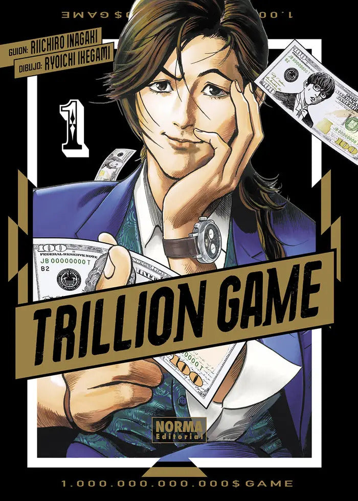 Portada de Trillion Game 01, De Ikegami, Ryoichi. Editorial Norma Editorial, S.a. En Español