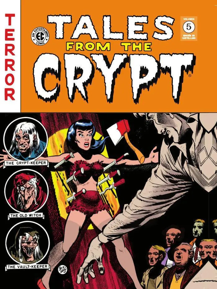 Portada de Tales From The Crypt Vol 5, De Al Feldstein,wally. Editorial Diabolo Ediciones, Tapa Blanda En Español