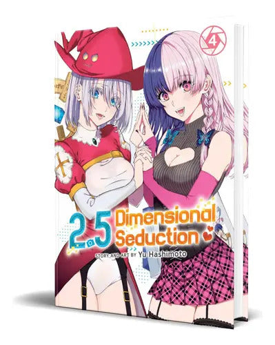 Portada de 2.5 Dimensional Seduction Vol.4, De Yu Hashimoto. Editorial Ghost Ship, Tapa Blanda En Inglés, 2022