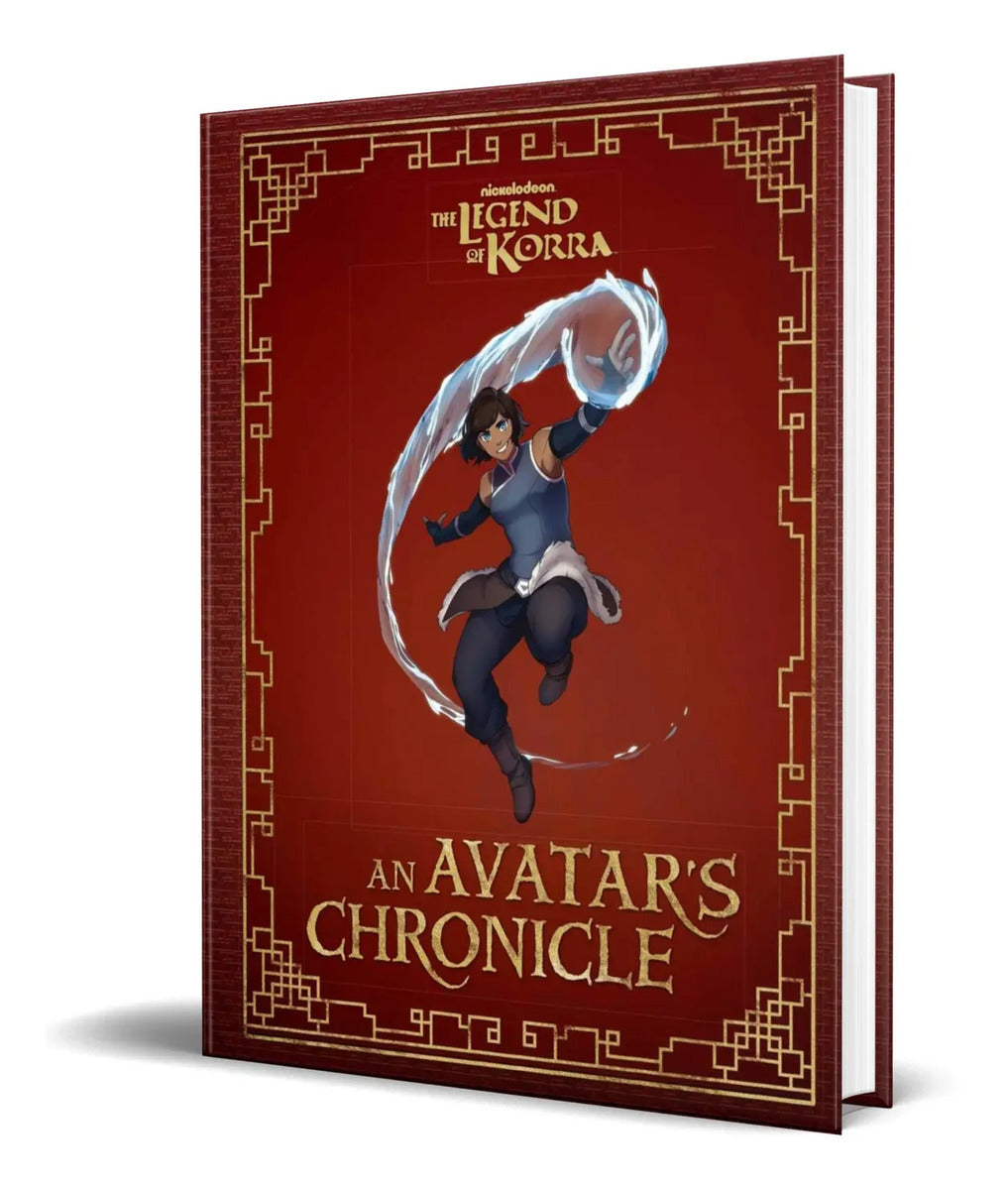 Portada de Libro The Legend Of Korra [ An Avatar Chronicle ] Pasta Dura