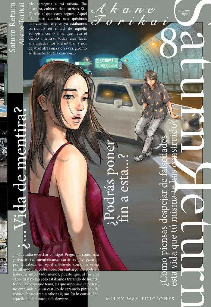 Portada de Saturn Return 8, De Torikai, Akane., Vol. 8. Editorial Milky Way ,ediciones, Tapa Blanda En Español