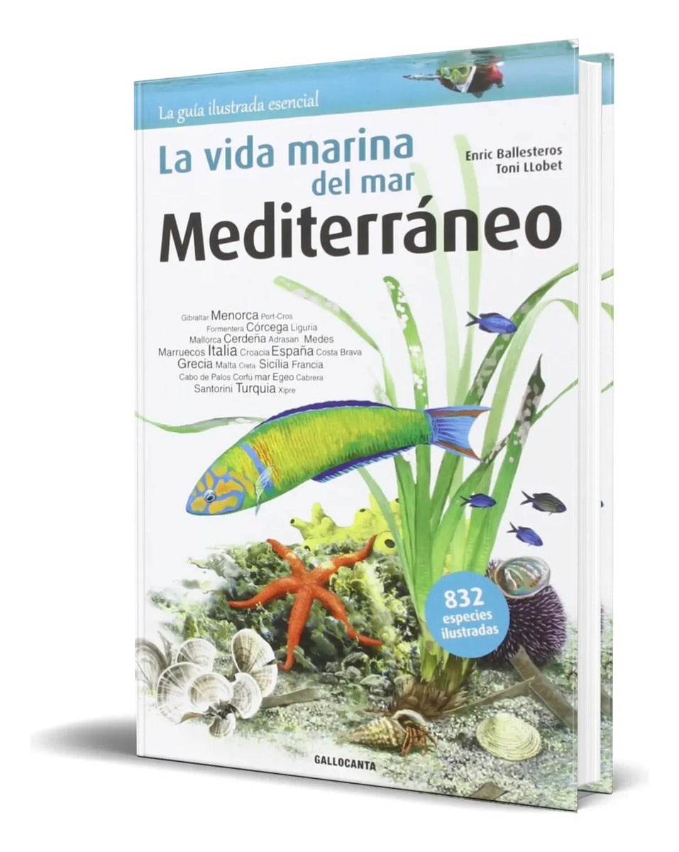 Portada de Libro La Vida Marina Del Mar, Mediterráneo [ Original ]