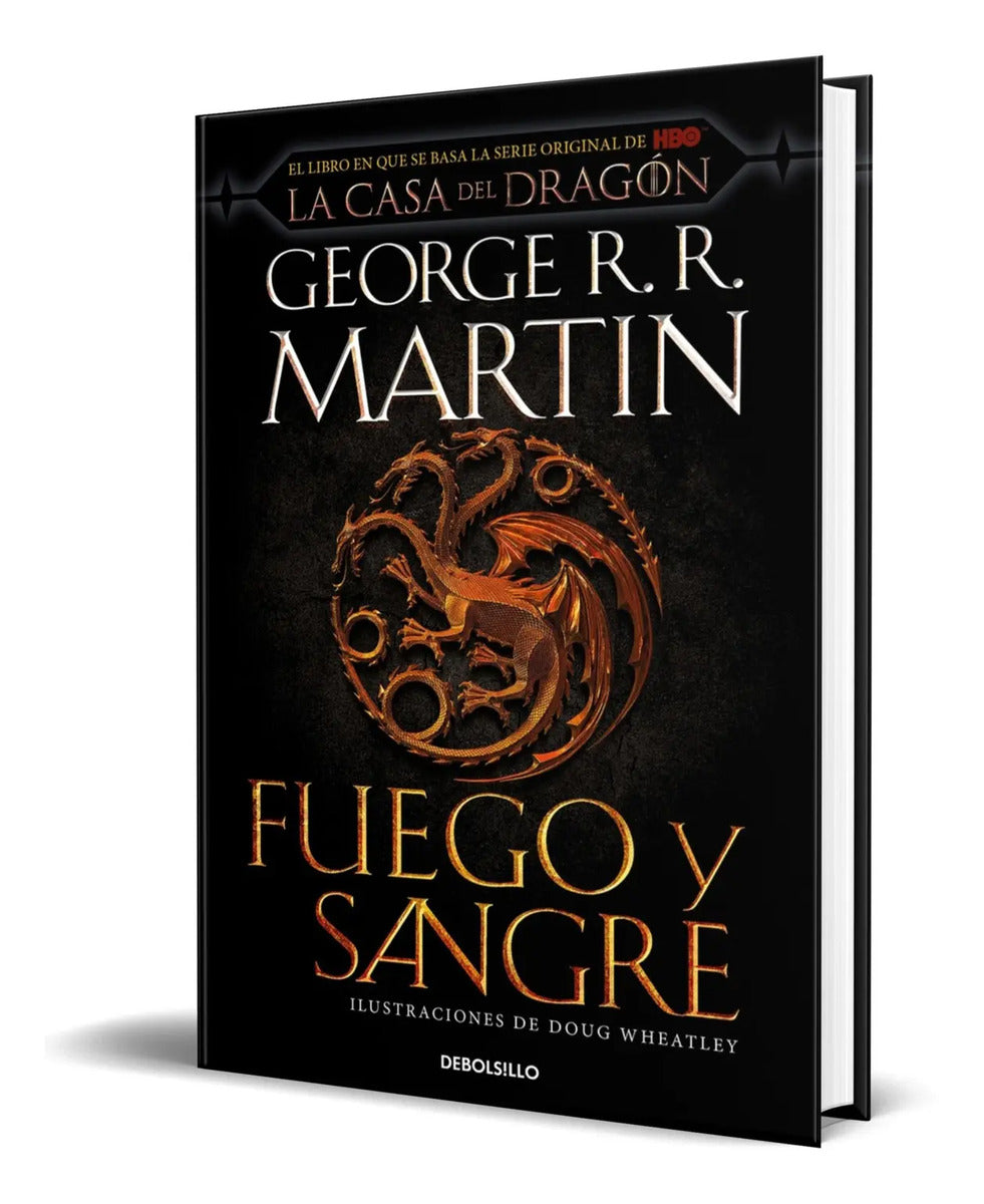 Portada de Libro Fuego Y Sangre [ Canción De Hielo Y Fuego ] Original