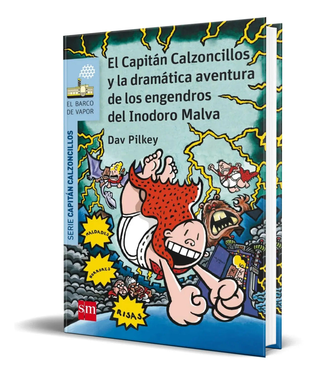 Portada de Libro El Capitan Calzoncillos Aventura De Los Engendros
