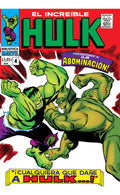 Portada de Bibm56 El Increible Hulk 4 1966-67: ¡cualquiera Que Dañe A Hulk...!, De Jack Kirby. Biblioteca Marvel, Vol. 4. Ed…