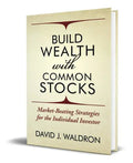 Portada de Build Wealth With Common Stocks, De David J. Waldron. Editorial Country View, Tapa Blanda En Inglés, 2021