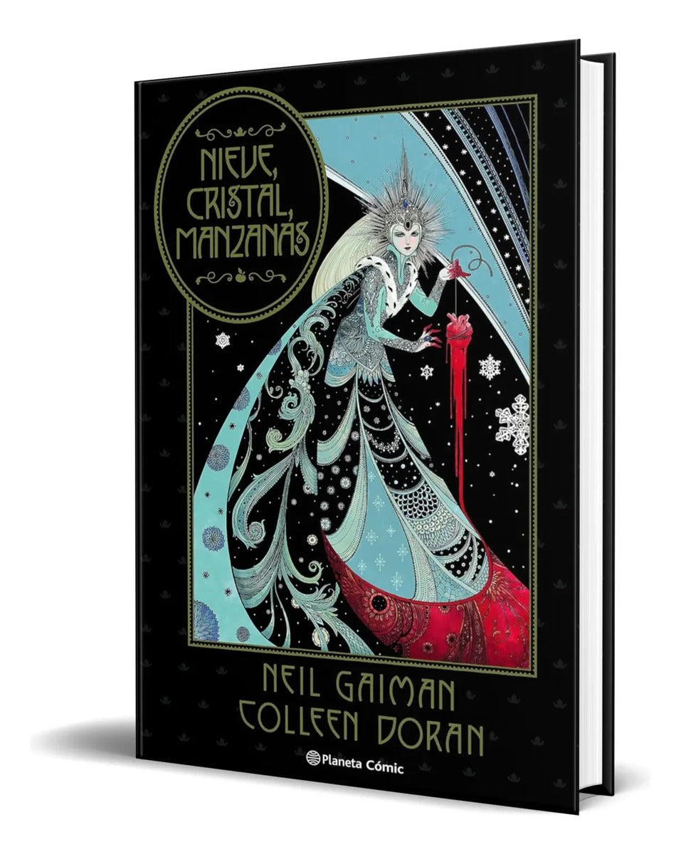 Portada de Libro Nieve, Cristal, Manzanas [ Neil Gaiman ] Original