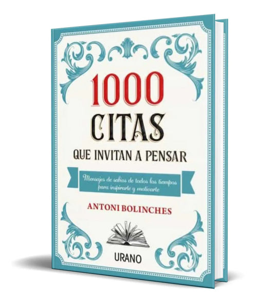 Portada de 1000 Citas Que Invitan A Pensar [ Antoni Bolinches] Original