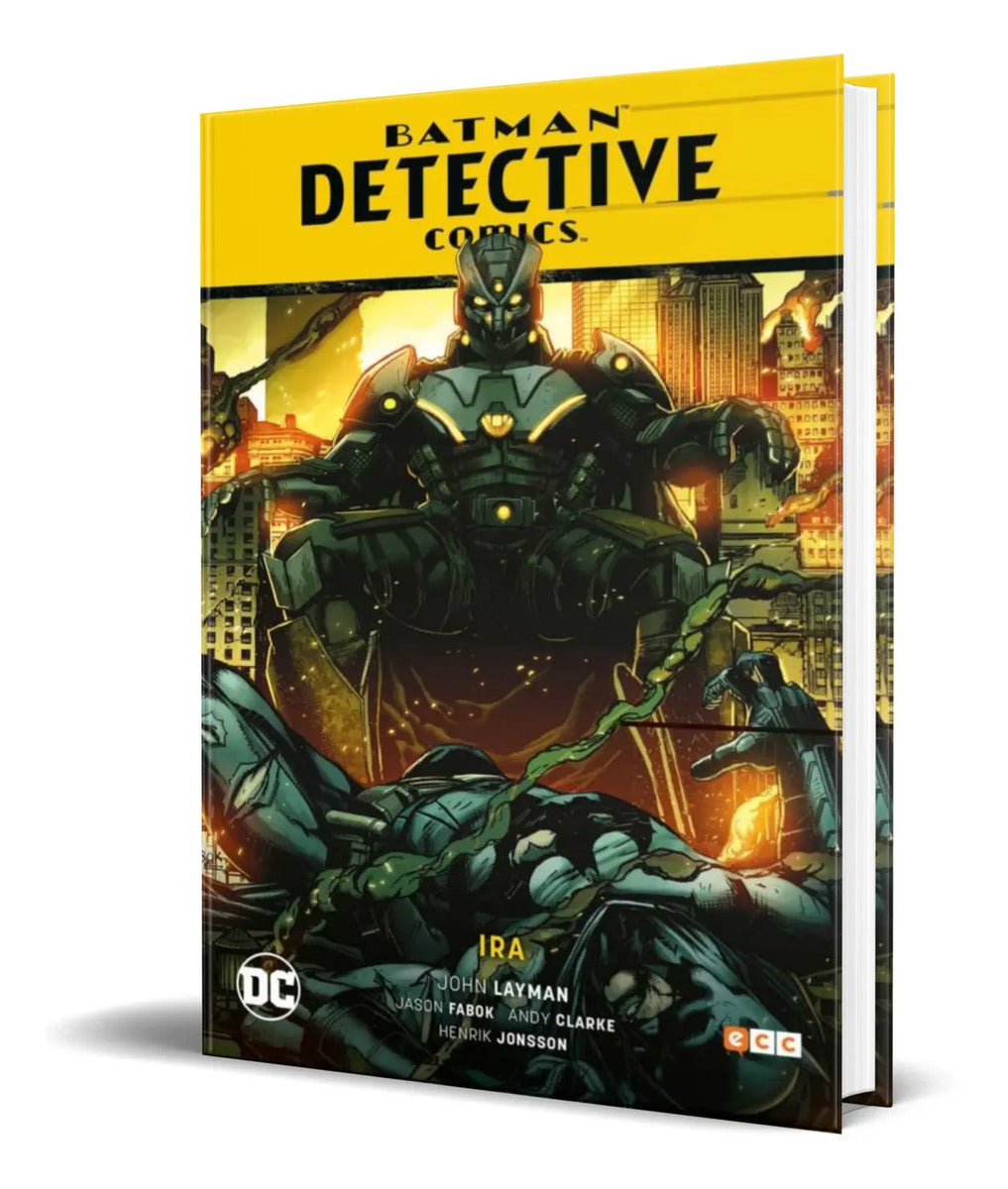 Portada de Libro Batman Detective Comics [ Ira ] Original