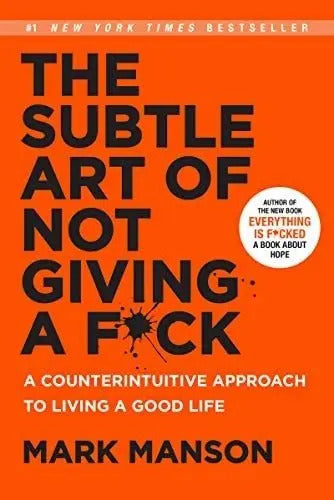 Portada de The Subtle Art Of Not Giving A Fuck [pasta Dura] Ingles, Dhl