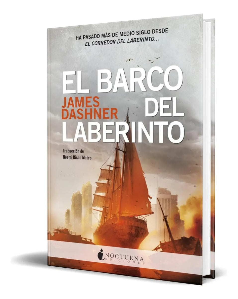 Portada de Libro El Barco Del Laberinto [ James Dashner ] Original
